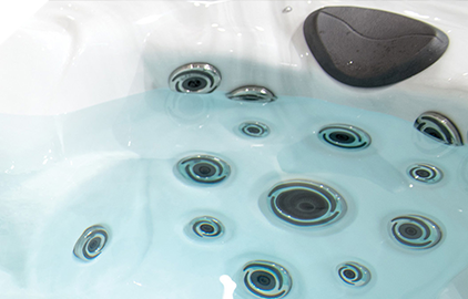 The bio-magnets are located on all master spas