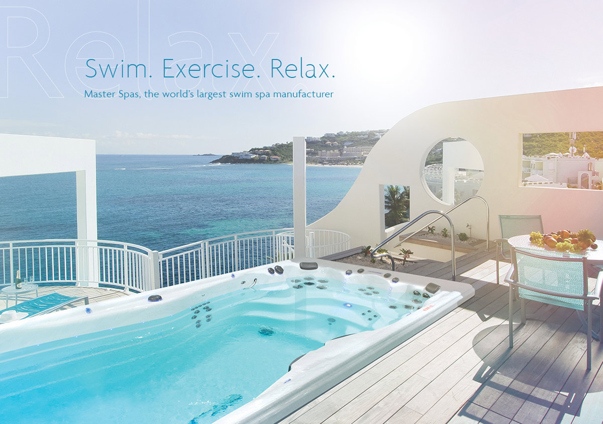 Swim. Exercise. Relax. Master Spas, the world's largest swim spa manufacturer.